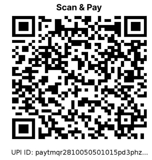 QR Code for Payment